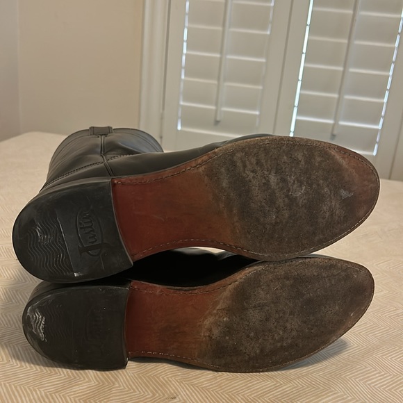 JUSTIN JACKSON BLACK BOOTS for men’s. - Picture 10 of 12